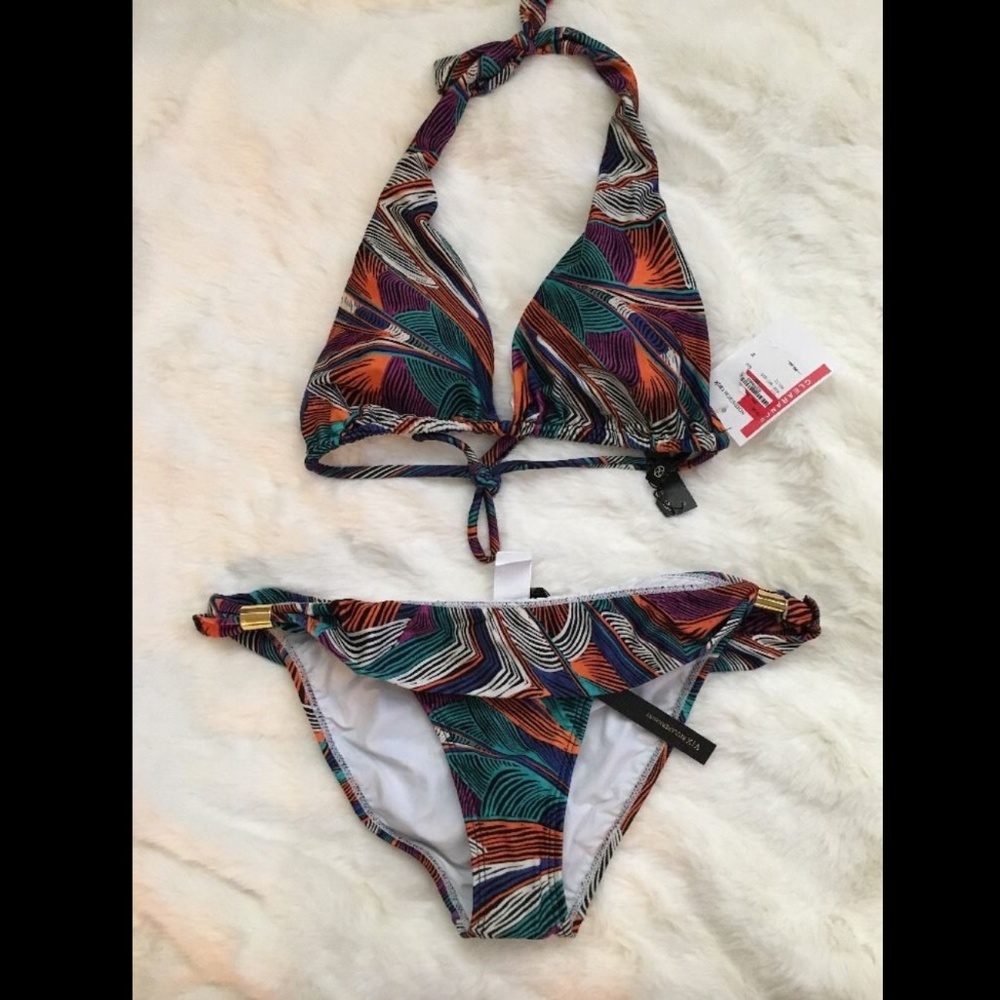 NWT‎ ViX Belize Bia Bikini Top [Medium] & Belize Full Bottom [Large] #744 - Picture 2 of 8